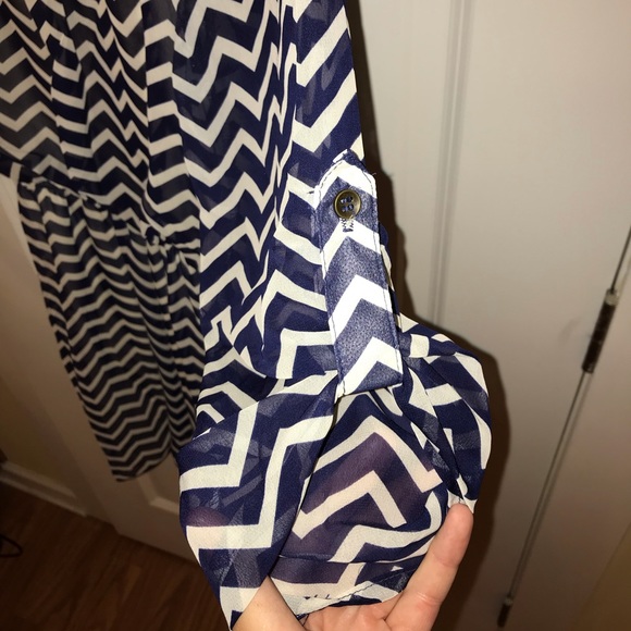 Speechless Junior’s Chevron Dress - Picture 7 of 8
